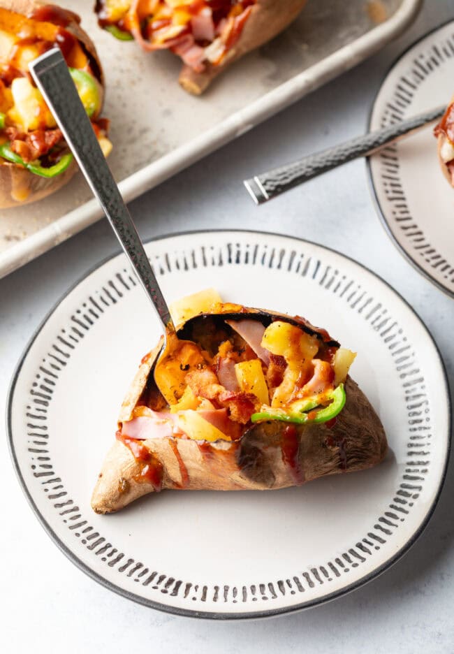 Stuffed Sweet Potatoes  Hawaiian Style  Recipe   VIDEO - 46