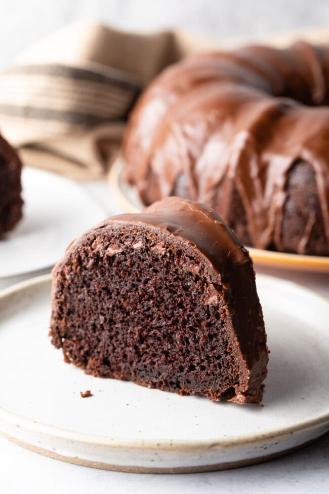 Triple Chocolate Bundt Cake  Olive Oil Cake  Recipe - 17