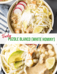 Pozole Blanco  White Hominy Soup  - 61