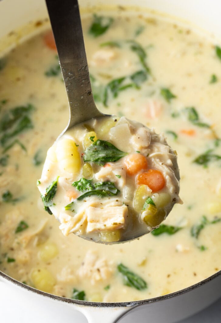Chicken Gnocchi Soup  Better Than Olive Garden   - 61