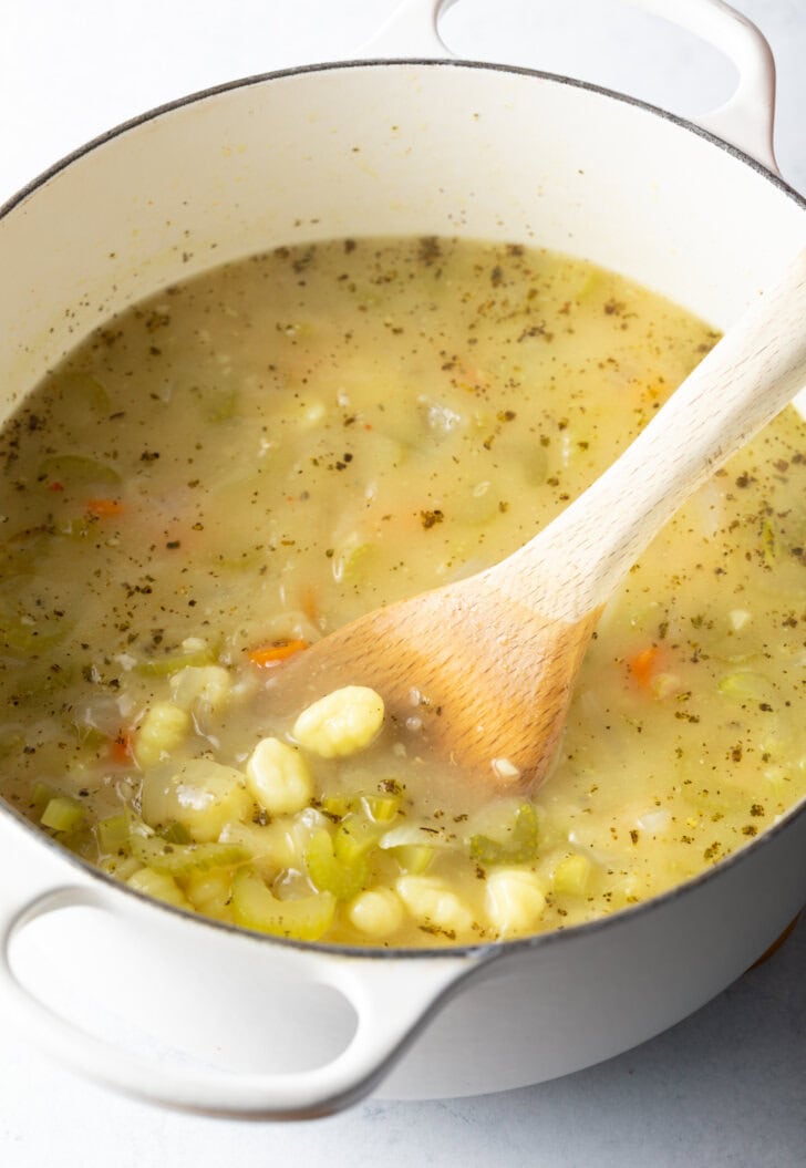 Chicken Gnocchi Soup  Better Than Olive Garden   - 74