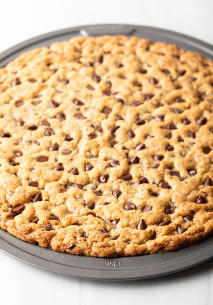 Chocolate Chip Cookie Cake Recipe  Video  - 12