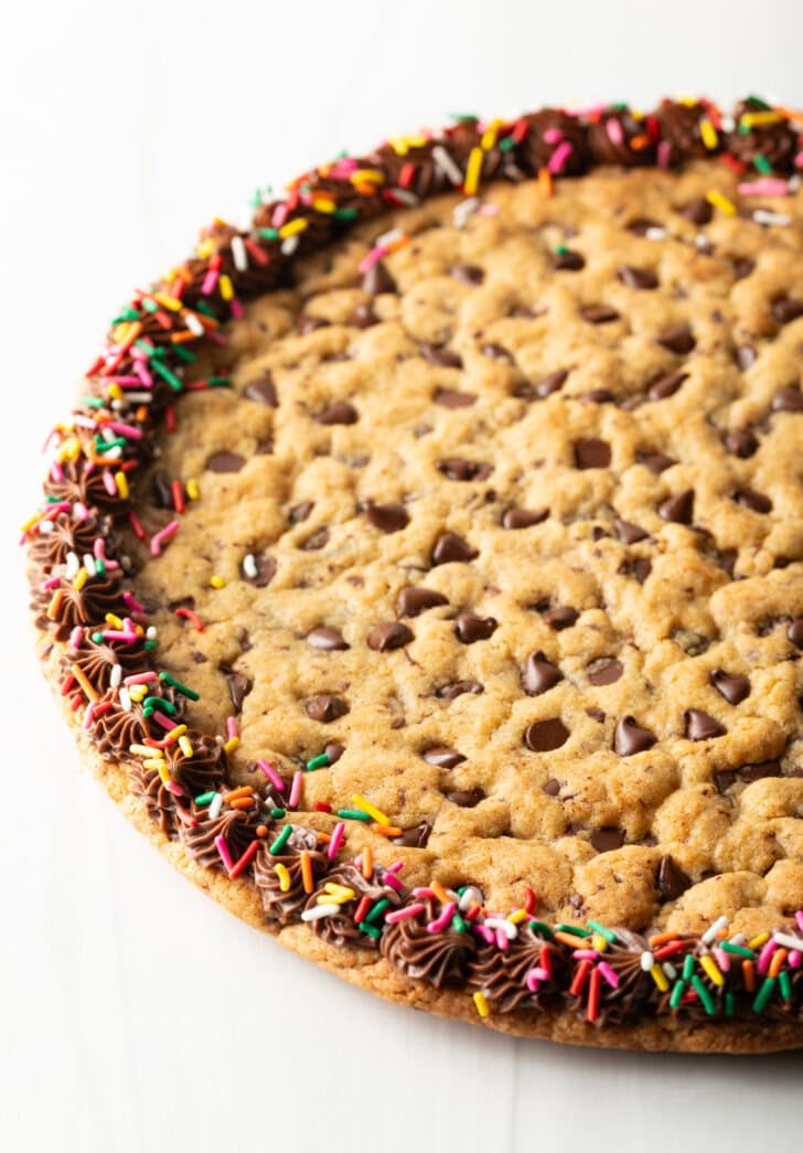 Chocolate Chip Cookie Cake Recipe  Video  - 55