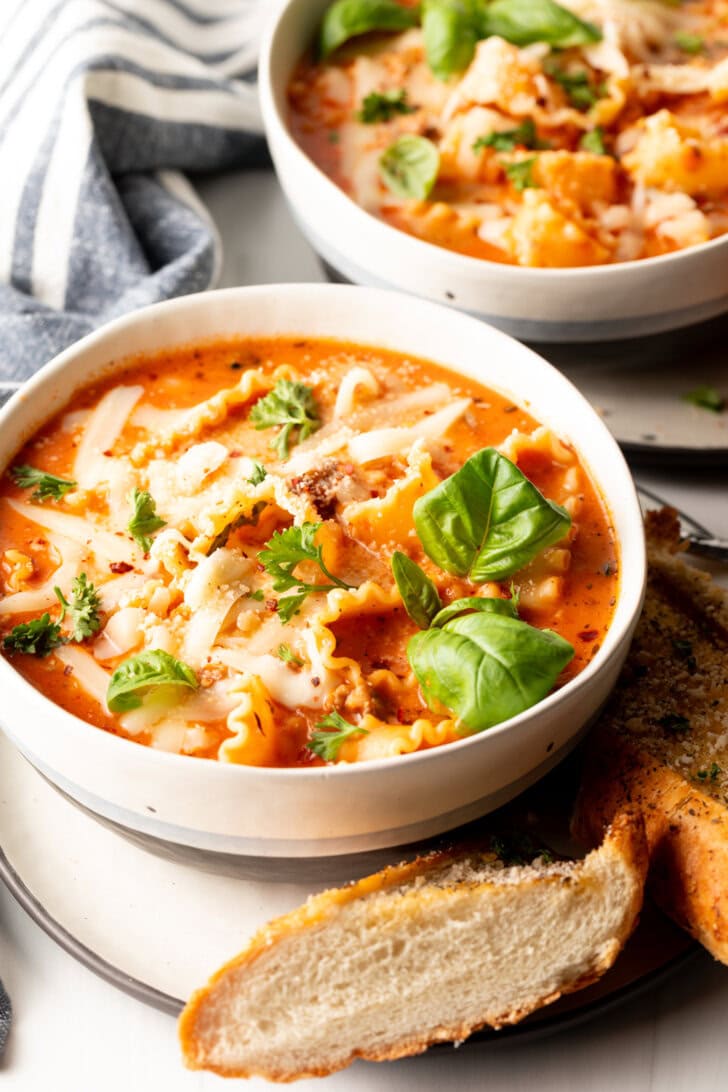 Easy Lasagna Soup Recipe  Video  - 26