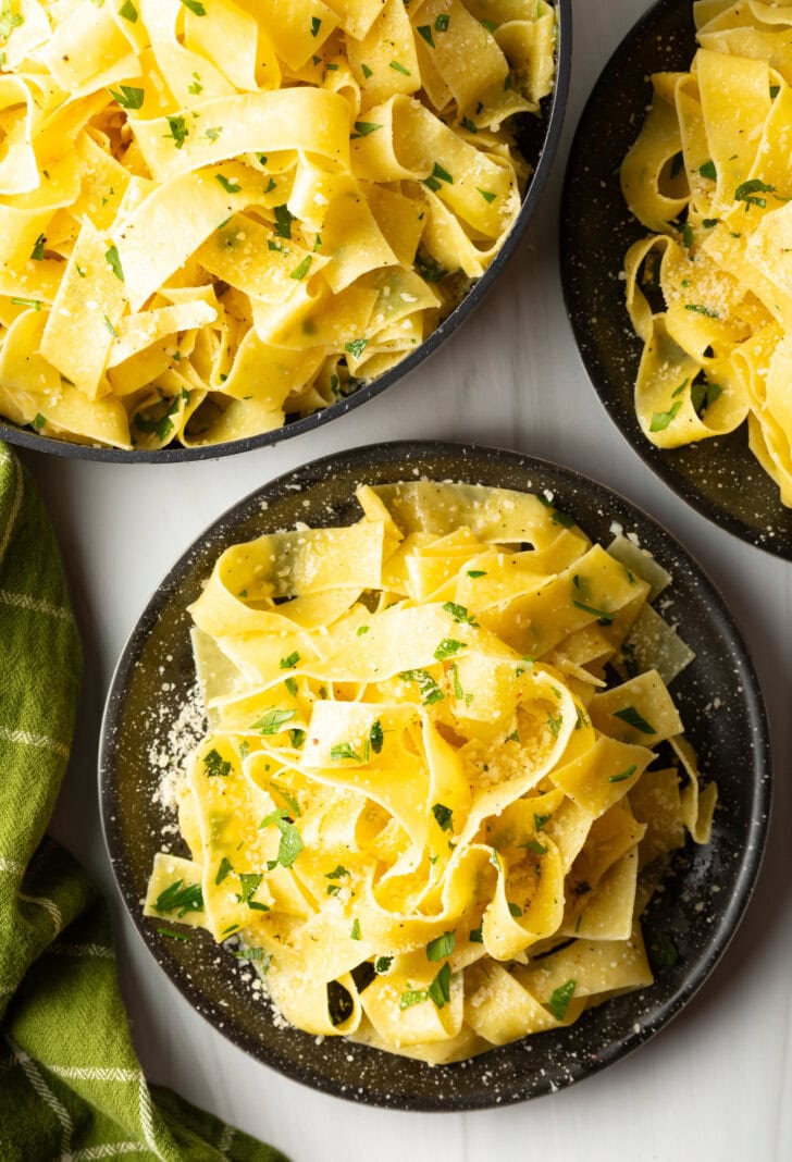 Garlic Butter Noodles Recipe   VIDEO - 82