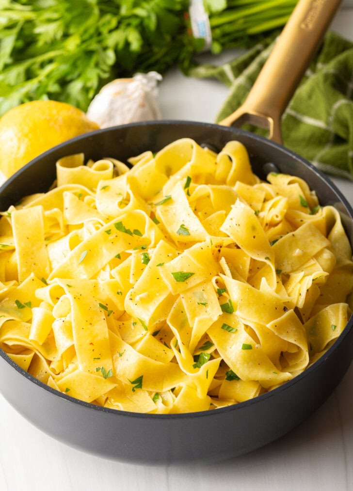 Garlic Butter Noodles Recipe   VIDEO - 75