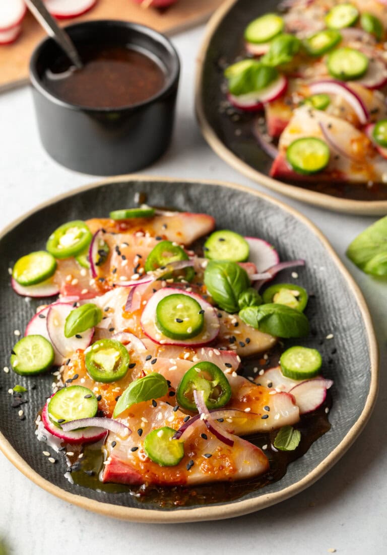 Hamachi Crudo (Tuna Crudo) Recipe A Spicy Perspective