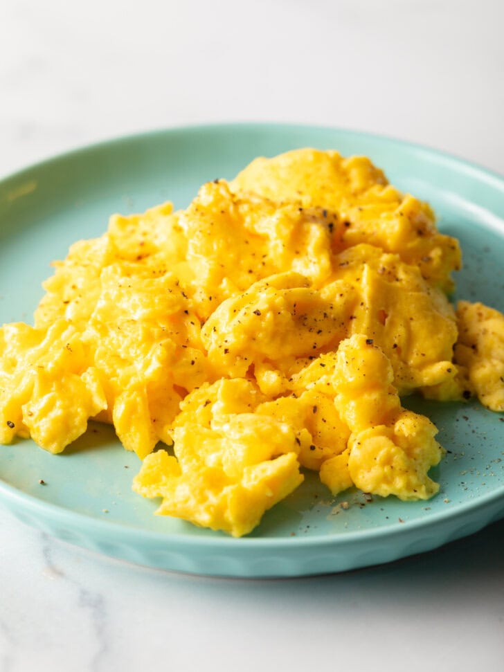 How to Scramble Eggs  Fluffy Scrambled Eggs  - 6