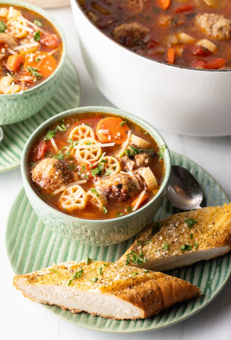 Italian Meatball Soup Recipe + VIDEO A Spicy Perspective