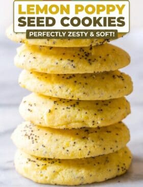 lemon poppy seed cookies pin