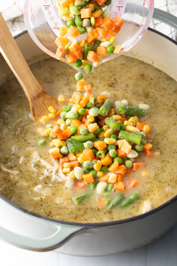 Chicken Pot Pie Soup  With Biscuits  - 37