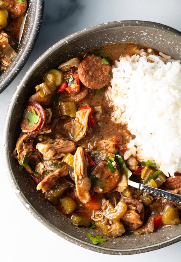 Chicken and Sausage Gumbo - 65