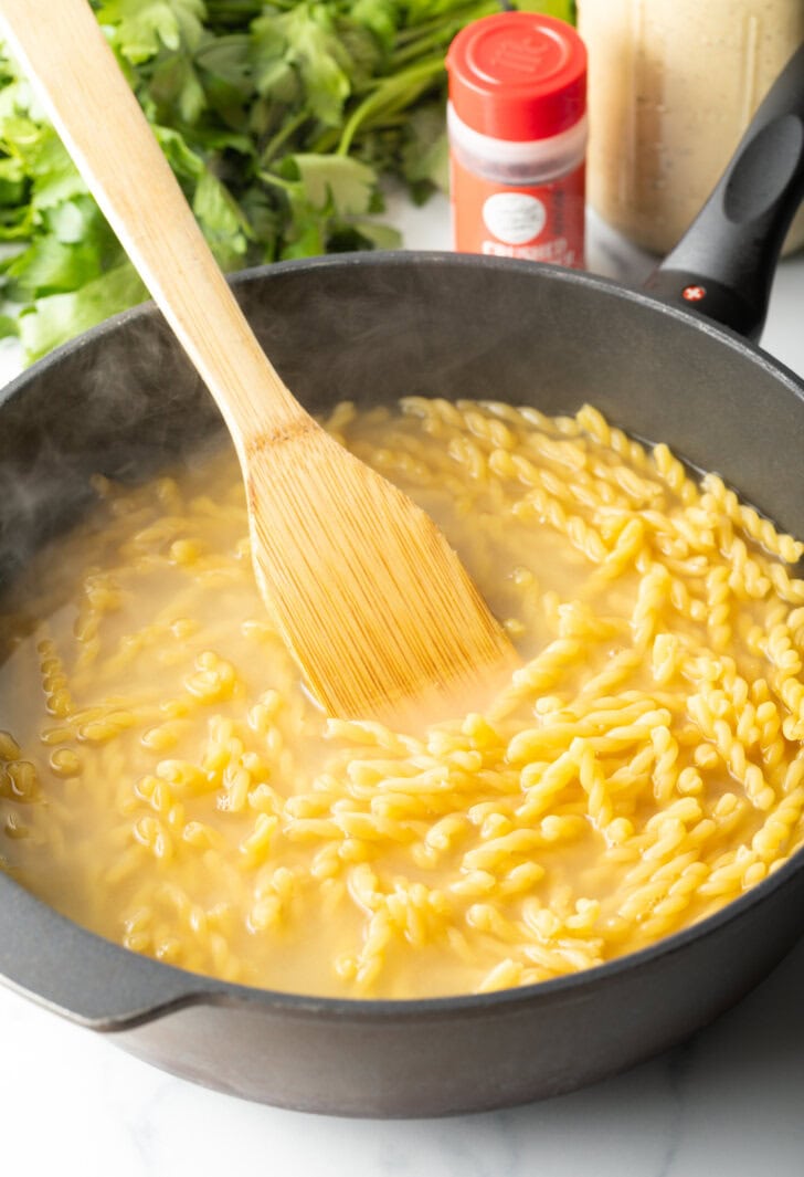 Garlic Parmesan Chicken Pasta  One Pot   - 48