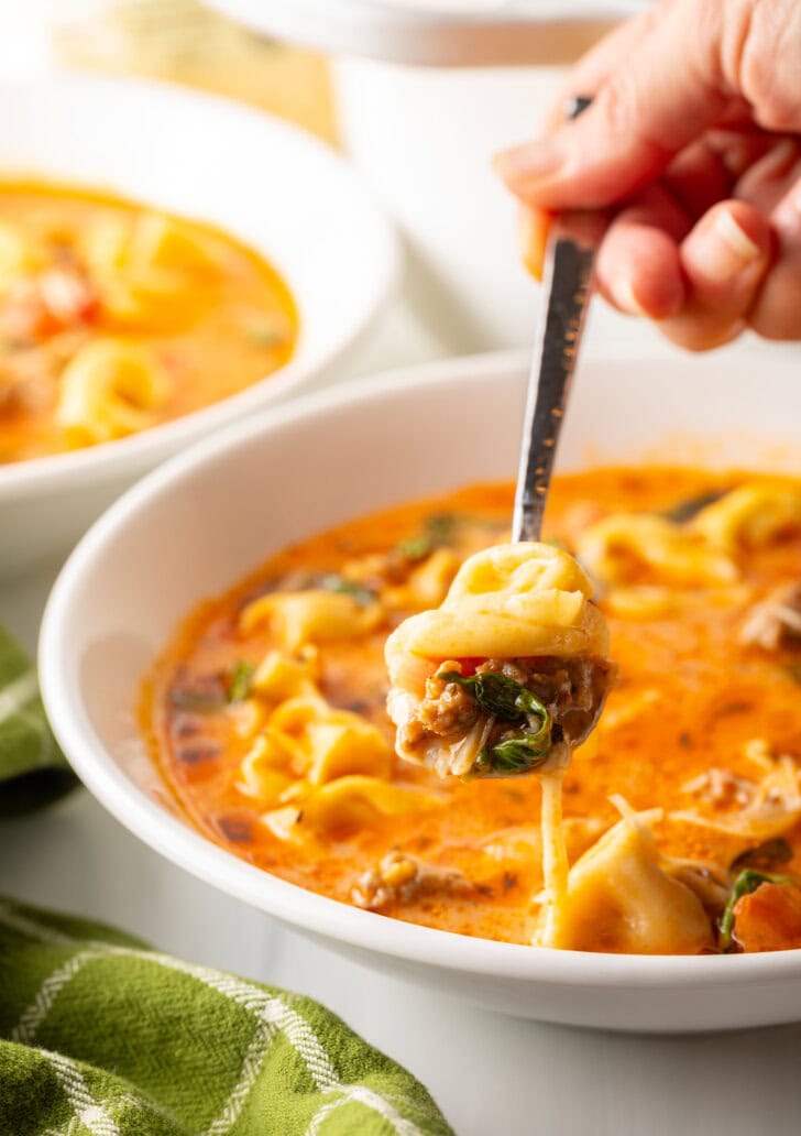 Italian Sausage Tortellini Soup Recipe - 69
