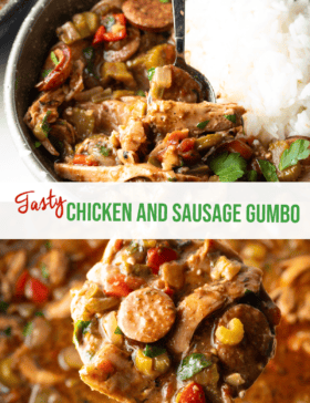 Chicken and Sausage Gumbo - 85