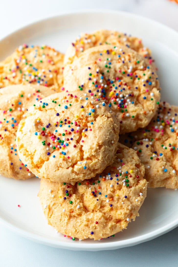 Cool Whip Cookies  2 Ingredients  - 15