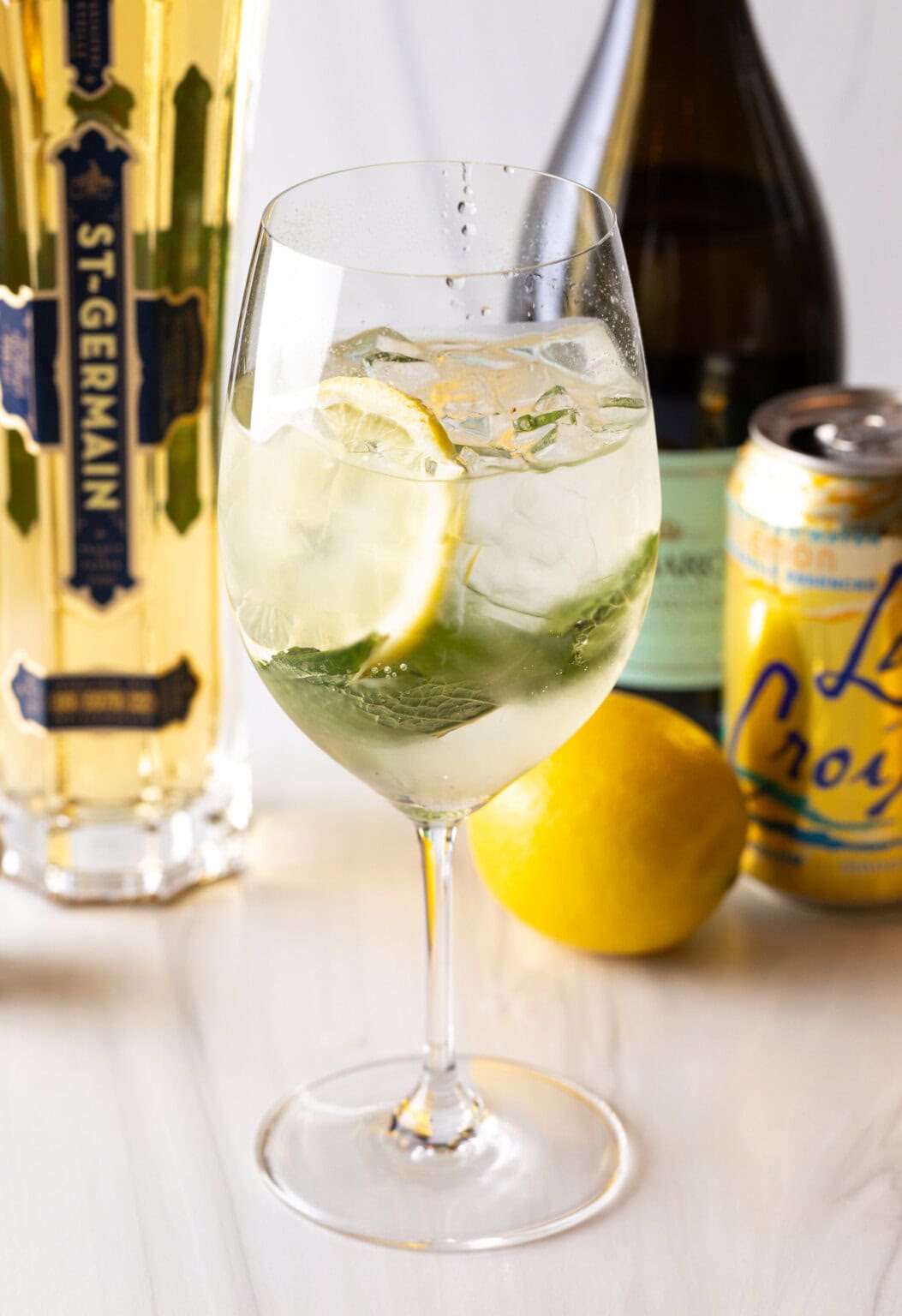Hugo Spritz Recipe (St Germain Spritz) - A Spicy Perspective