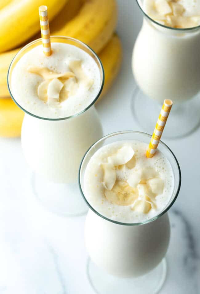 Best Banana Smoothie Recipe (3-Ingredients!) - A Spicy Perspective