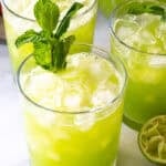 Cucumber Ginger Mint Agua Fresca Mocktail Recipe