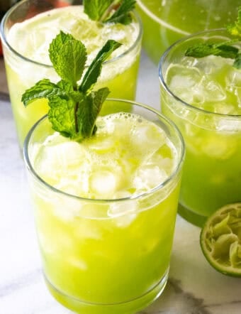 Cucumber Ginger Mint Agua Fresca Mocktail Recipe