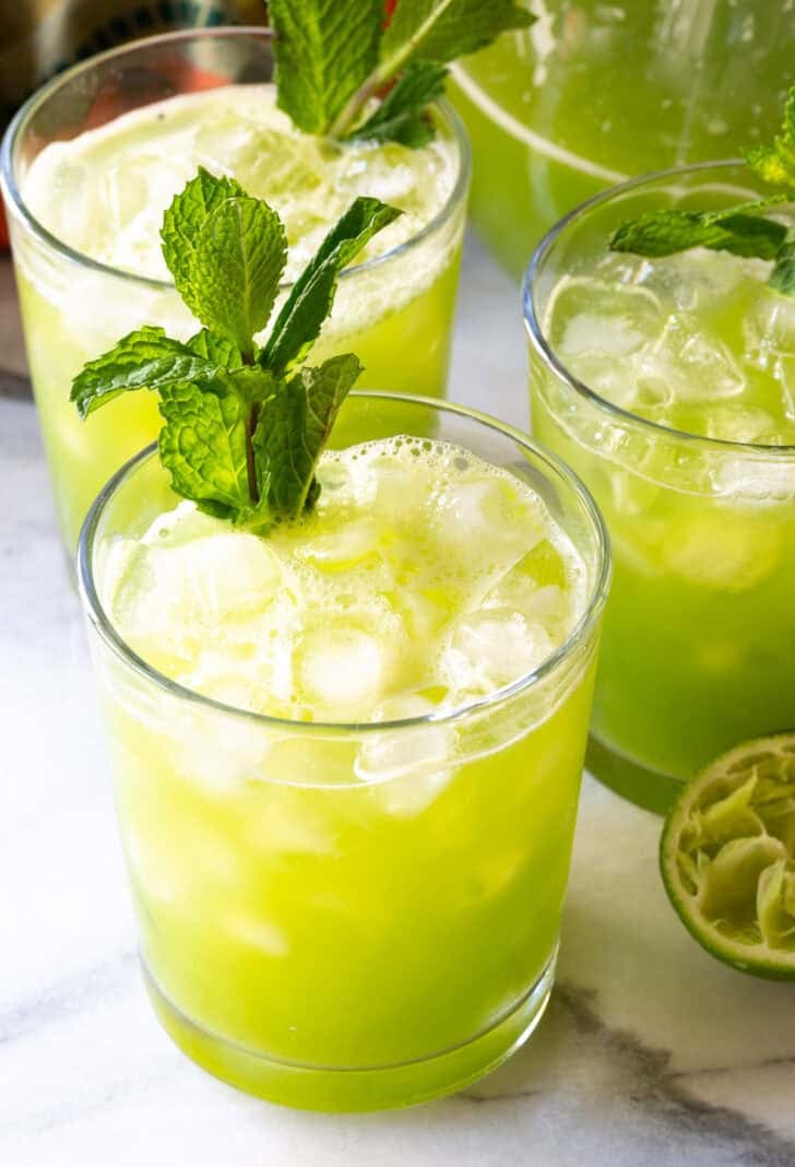 Cucumber Ginger Mint Agua Fresca Mocktail Recipe