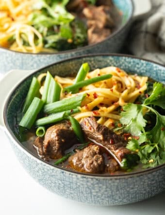 Taiwanese Soup with Noodles