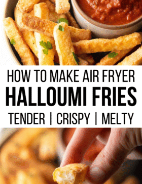 halloumi fries
