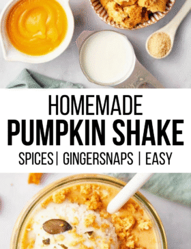 pumpkin milkshake