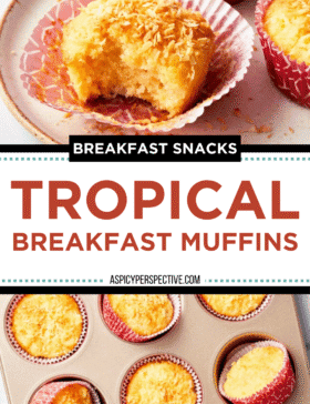 tropical muffins