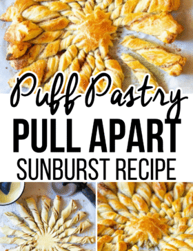 puff pastry pull apart bread