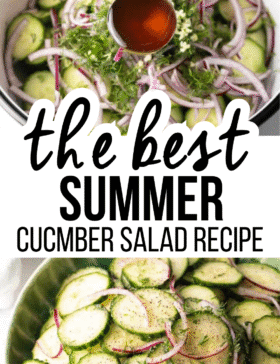 cucumber onion salad