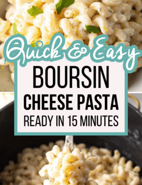 boursin cheese pasta