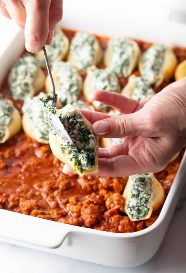 Meatloaf Stuffed Shells Stuffed Shells with Meat - A Spicy Perspective