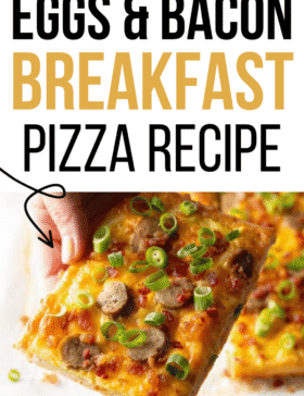 Easy Breakfast Pizza Recipe
