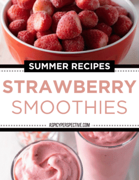 3 Ingredient Strawberry Smoothie Recipe