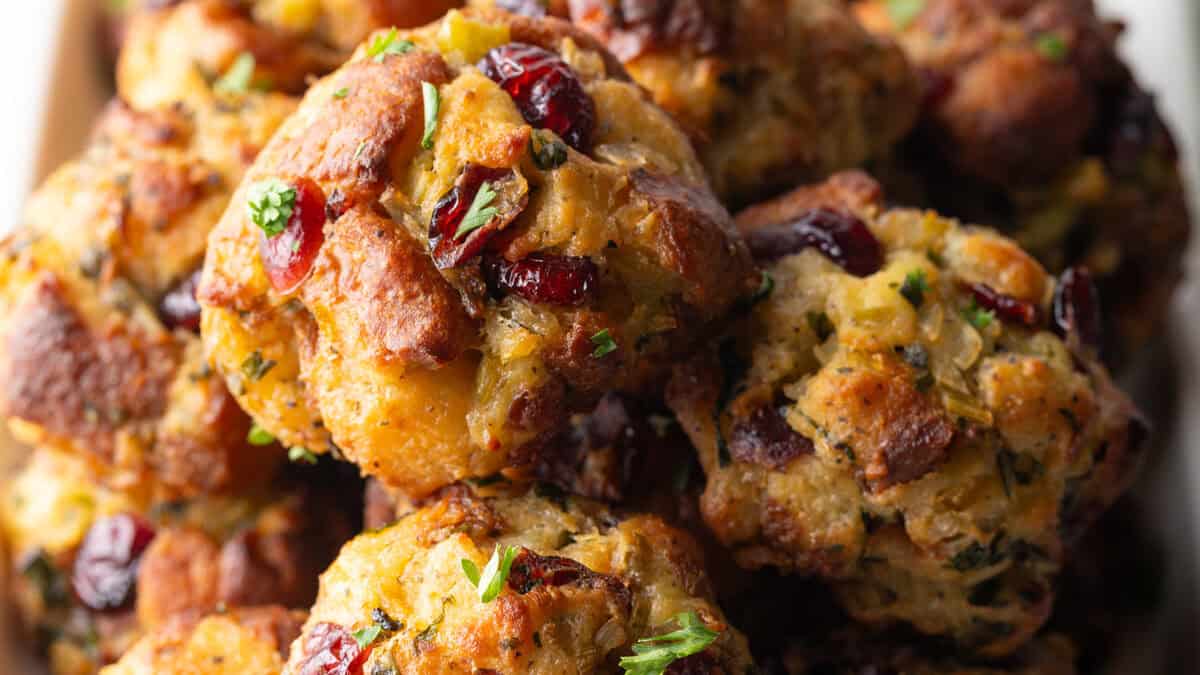 Crispy and Fluffy Stuffing Balls - A Spicy Perspective Crispy and Fluffy Stuffing Balls - A Spicy Perspective