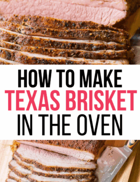 Texas Brisket Recipe in the Oven