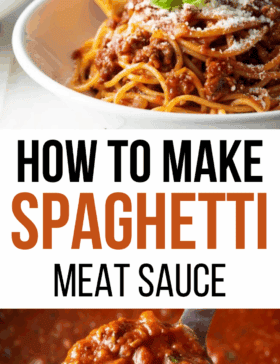 Spaghetti Meat Sauce