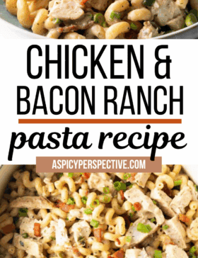 Chicken Bacon Ranch Pasta