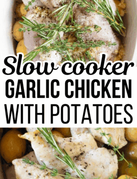 Slow Cooker Chicken and Potatoes