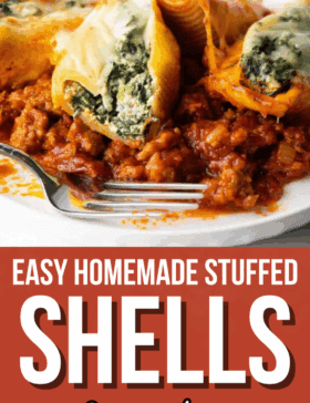 Stuffed Shells with Meat