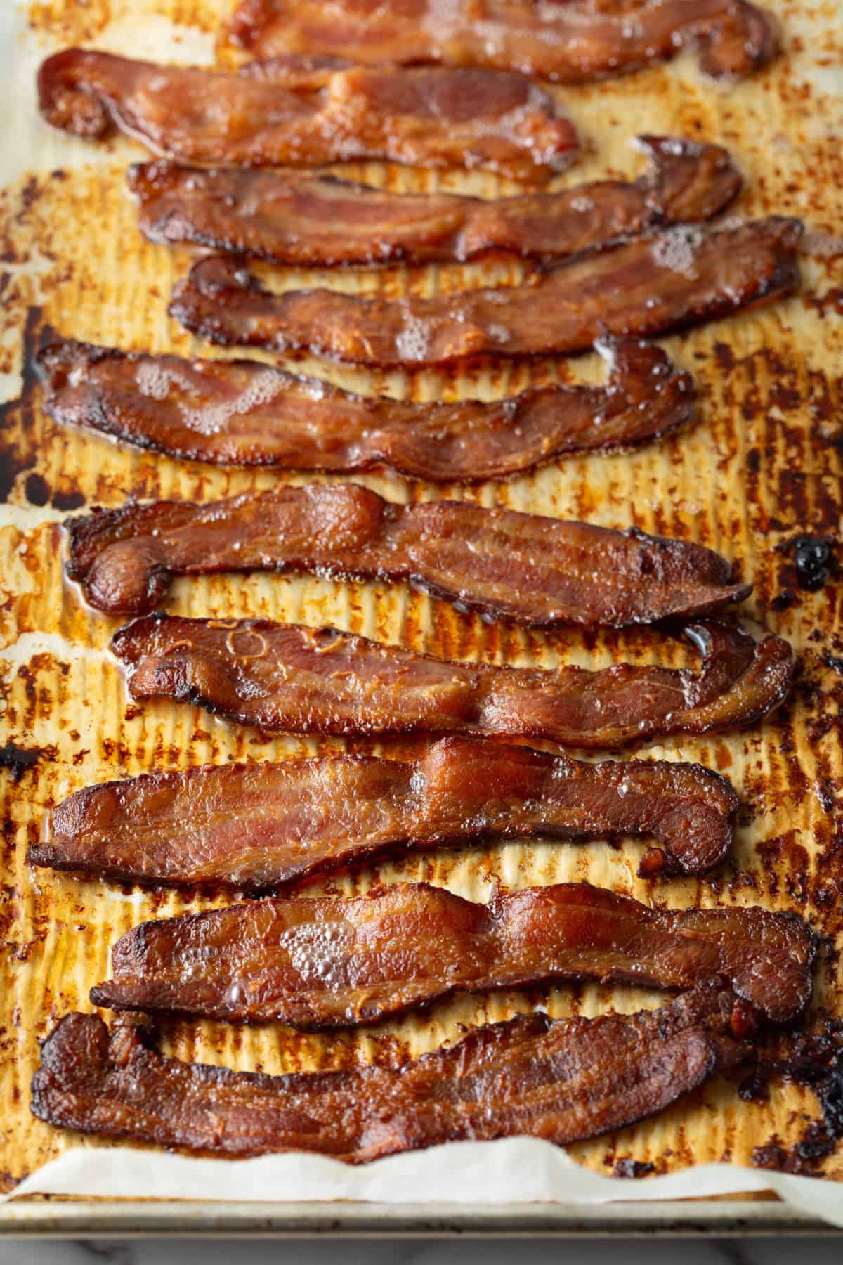 bacon in the oven