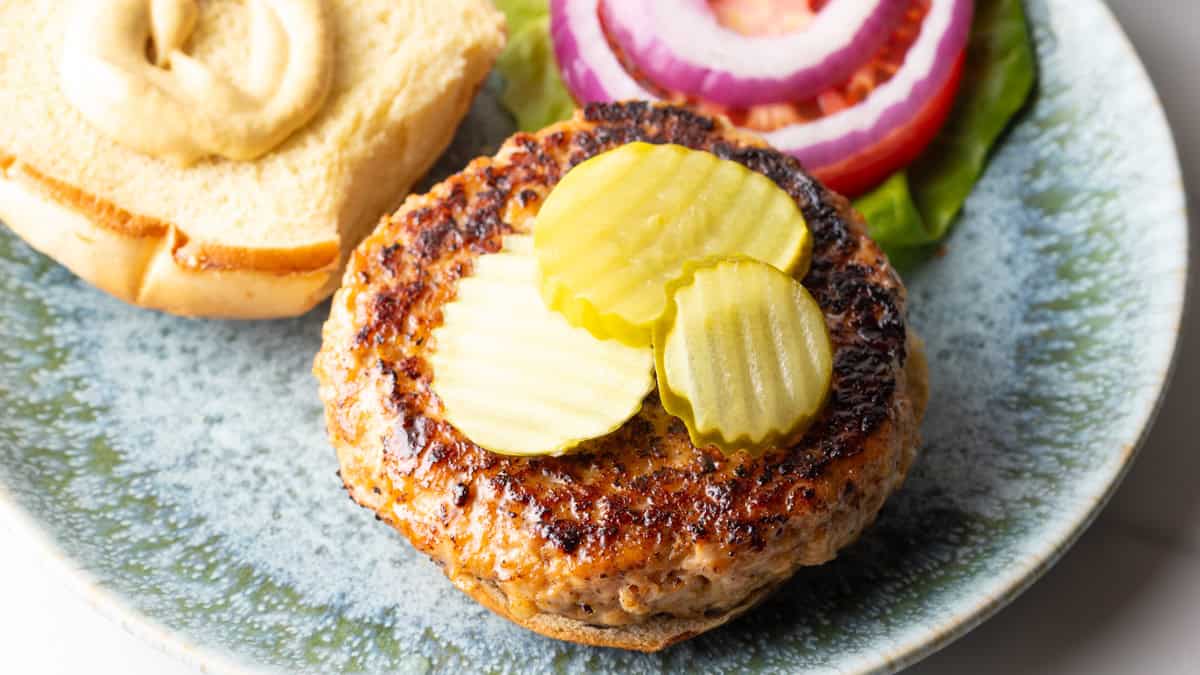 Ground Chicken Burgers